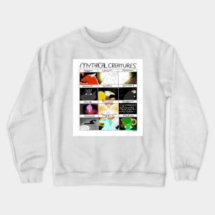 Mythical Creatures Chat Crewneck Sweatshirt